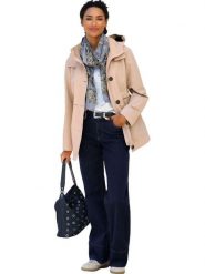 Heine Kurtka przejściowa w kolorze beżowym rozmiar: 50. Brązowe kurtki Heine, bez wzorów, bez kaptura. Za 217.99 zł.