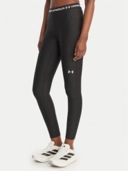 Under Armour Legginsy HeatGear® 6010002 Czarny Slim Fit. Czarne legginsy Under Armour, bez wzorów, z syntetyku, sportowe. Za 189.99 zł.