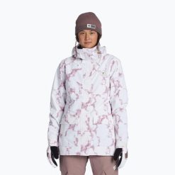 Kurtka snowboardowa damska DC Cruiser. Białe kurtki narciarskie DC Shoes, na zimę, bez wzorów, bez kaptura, narciarskie. Za 709.99 zł.