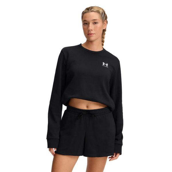 Bluza damska Under Armour Rival Terry. Białe bluzy Under Armour, na zimę, bez wzorów, bez ramiączek, bez kaptura. Za 294.50 zł.