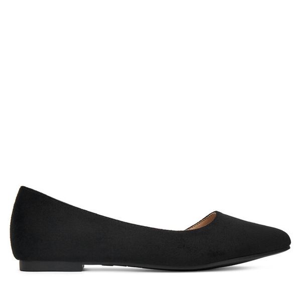 Baleriny JENNY. Czarne baleriny Jenny, bez wzorów, bez obcasa, bez zapięcia. Za 89.99 zł.