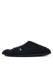 Tommy Hilfiger Kapcie Th House Shoes FW0FW09618 Czarny. Czarne kapcie Tommy Hilfiger, bez wzorów. Za 189.99 zł.