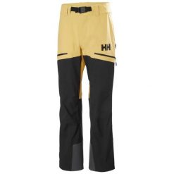 Spodnie narciarskie dla kobiet Helly Hansen Odin BC Infinity Shell. Brązowe spodnie narciarskie Helly Hansen, bez wzorów, z materiału, narciarskie. Za 1,789.50 zł.