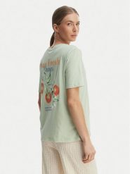 ONLY T-Shirt Lucy 15367829 Zielony Regular Fit. Zielone t-shirty ONLY, s, bez wzorów, z bawełny, bez kołnierzyka, bez ramiączek. Za 89.99 zł.