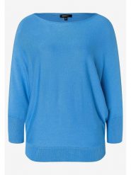 More & More Sweter w kolorze niebieskim rozmiar: 42. Niebieskie swetry More & More, s, bez wzorów, z wiskozy, klasyczne, bez ramiączek. Za 127.35 zł.