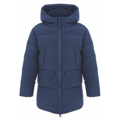 Dziecięcy płaszcz zimowy Loap Totoro w kolorze niebieskim. Niebieskie płaszcze LOOP, na zimę, bez wzorów, z włókna, z kapturem. Za 277.99 zł.