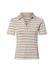 Brookshire koszulka polo Kobiety Bawełna brązowy, M. Brązowe t-shirty sportowe brookshire, m, bez wzorów, z bawełny, bez ramiączek. Za 79.95 zł.