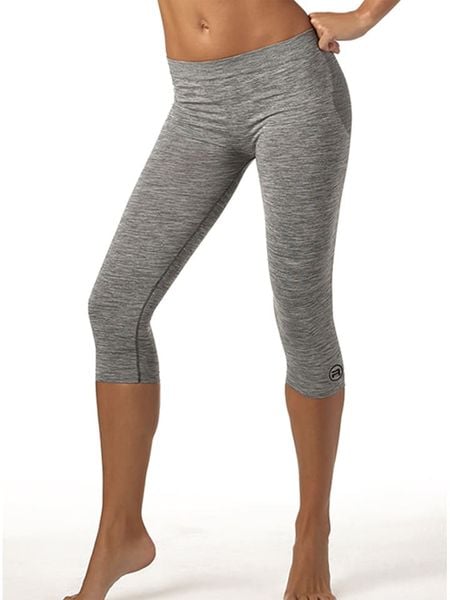 Controlbody Legginsy sportowe w kolorze szarym rozmiar: L/XL. Szare legginsy Controlbody, bez wzorów, z materiału, sportowe. Za 78.84 zł.