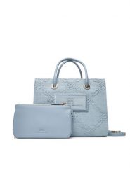 Elisabetta Franchi Torebka BS-83A-52E2-V390 Błękitny. Niebieskie torebki klasyczne Elisabetta Franchi, bez wzorów, z tworzywa sztucznego, bez dodatków. Za 1,679.00 zł.