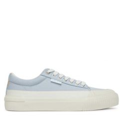Trampki Roxy. Niebieskie trampki Roxy, bez wzorów, bez zapięcia. Za 129.99 zł.