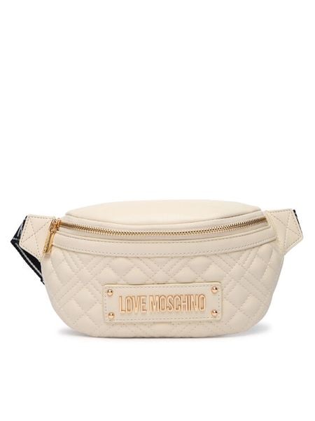LOVE MOSCHINO Nerka JC4003PP1OLA0110 Écru. Nerki i saszetki Love Moschino, bez wzorów, ze skóry, bez dodatków. Za 679.99 zł.