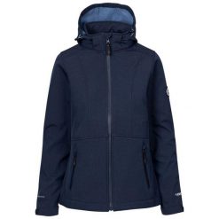 Kurtka Damska Christine DLX Soft Shell. Fioletowe kurtki przejściowe sportowe Trespass, m, bez wzorów, z softshellu, bez kaptura, trekkingowe. Za 366.99 zł.