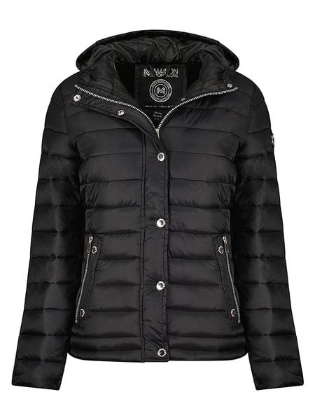 Maison Montaigne Kurtka pikowana "Bubumai" w kolorze czarnym rozmiar: S. Czarne kurtki Maison Montaigne, s, z aplikacjami, bez kaptura. Za 206.91 zł.