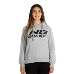 Bluza z kapturem dla kobiet Enebe Culmen. Szare bluzy ENEBE, m, bez wzorów, z bawełny, z kapturem, trekkingowe. Za 146.50 zł.