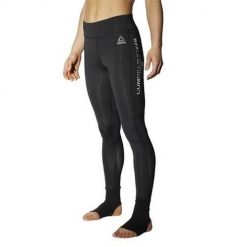 Spodnie treningowe damskie Reebok Combat Ankle Lock. Szare spodnie sportowe Reebok, bez wzorów, trekkingowe. Za 59.00 zł.