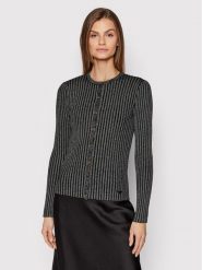 Tory Burch Kardigan 85850 Srebrny Slim Fit. Szare swetry Tory Burch, m, bez wzorów, z wełny, bez ramiączek. Za 2,229.00 zł.