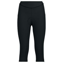 Legginsy 3/4 damskie VAUDE Advanced IV. Czarne legginsy Vaude, bez wzorów. W wyprzedaży za 317.00 zł.