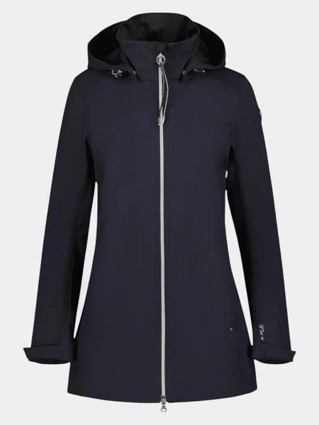 Kurtka Softshell Damska Luhta Erkkola. Niebieskie kurtki przejściowe sportowe Luhta, m, bez wzorów, z materiału, bez kaptura, trekkingowe. Za 753.99 zł.