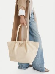 Nine West Torebka CEO-Corsia-LA374-5201 Écru. Shopper bag Nine West, bez wzorów, z materiału, bez dodatków. Za 269.99 zł.