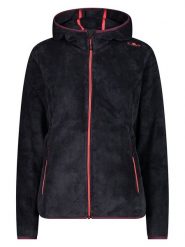 CMP Kurtka polarowa w kolorze czarnym rozmiar: 46. Czarne kurtki CMP, s, bez wzorów, z materiału, bez kaptura. Za 122.38 zł.