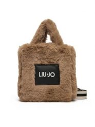 Liu Jo Torebka XS Tote TF5271 E0374 Beżowy. Brązowe torebki klasyczne Liu Jo, bez wzorów, z materiału, bez dodatków. Za 449.99 zł.