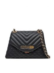 Steve Madden Torebka Bvolt-2 SM13001705 Czarny. Czarne kopertówki Steve Madden, bez wzorów, ze skóry, wizytowe, bez dodatków. Za 369.99 zł.