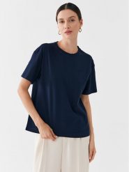 United Colors Of Benetton T-Shirt 3096D102O Granatowy Regular Fit. Niebieskie t-shirty United Colors Of Benetton, m, bez wzorów, z bawełny, bez kołnierzyka, bez ramiączek. Za 49.99 zł.