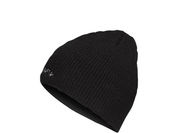 Kapelusz Craft Chill. Czarne czapki zimowe Craft, na zimę, bez wzorów, z materiału, eleganckie. Za 66.46 zł.
