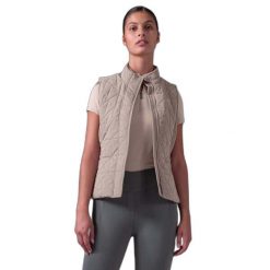 Damska kurtka bez rękawów PS of Sweden Goldie. Brązowe kurtki PS OF SWEDEN, bez wzorów, z puchu, bez kaptura. Za 647.00 zł.