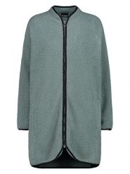 CMP Płaszcz polarowy w kolorze błękitnym rozmiar: 42. Niebieskie płaszcze CMP, s, bez wzorów, z materiału, sportowe, bez kaptura. Za 213.95 zł.