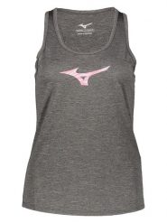 Mizuno Top sportowy "Impulse Core RB" w kolorze szarym rozmiar: L. Szare topy sportowe Mizuno, l, bez wzorów, outdoorowe. Za 30.78 zł.