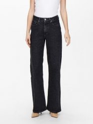 ONLY Dżinsy - Comfort fit - w kolorze czarnym rozmiar: W31/L32. Czarne jeansy ONLY, l, z aplikacjami, ze skóry, klasyczne. Za 132.05 zł.
