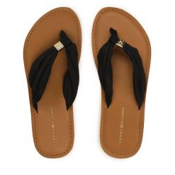 Japonki Tommy Hilfiger. Niebieskie japonki Tommy Hilfiger, bez wzorów. Za 149.99 zł.