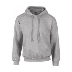 Sweatshirt Bluza z kapturem Gildan Dryblend ®. Szare bluzy z kapturem GILDAN, s, bez wzorów, z bawełny, z kapturem. Za 118.95 zł.