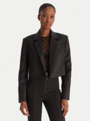 PINKO Marynarka Eliana 106073 A305 Czarny Regular Fit. Czarne marynarki i żakiety Pinko, bez wzorów, z wełny, bez ramiączek. Za 1,649.00 zł.