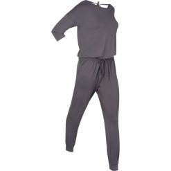 Kombinezon z długimi nogawkami, z kolekcji Maite Kelly bonprix szary. Szare kombinezony bonprix, bez wzorów, bez kołnierzyka, bez ramiączek, długie. Za 54.99 zł.