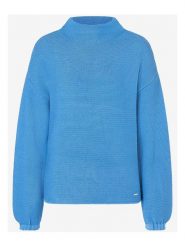 More & More Sweter w kolorze błękitnym rozmiar: 44. Niebieskie swetry More & More, bez wzorów, bez ramiączek. Za 79.21 zł.