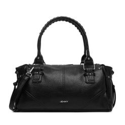 Torebka JENNY. Czarne torebki klasyczne Jenny, bez wzorów, klasyczne, bez dodatków. Za 169.99 zł.