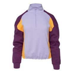 Damska Bluza Igtopi. Fioletowe bluzy IGUANA, bez wzorów, sportowe, bez ramiączek, bez kaptura. Za 183.99 zł.