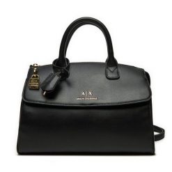 Torebka Armani Exchange. Czarne torebki klasyczne Armani Exchange, bez wzorów, klasyczne, bez dodatków. Za 699.99 zł.