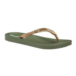 Japonki damskie Ipanema Anatomic Brasilidade. Zielone japonki Ipanema, bez wzorów, sportowe. Za 66.99 zł.