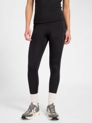 Damskie legginsy Hummel Prima. Czarne legginsy Hummel, bez wzorów, z materiału. Za 242.50 zł.