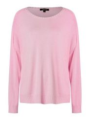 More & More Sweter w kolorze jasnoróżowym rozmiar: 36. Różowe swetry More & More, s, bez wzorów, z wiskozy, klasyczne, bez ramiączek. Za 123.53 zł.