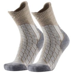 Skarpety trekkingowe dla kobieta Therm-ic Trekking Warm Lady wysokosc kostki. Brązowe skarpetki THERM-IC, bez wzorów, z elastanu. Za 126.00 zł.