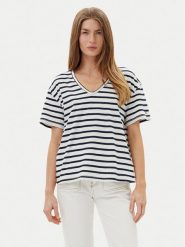 Tommy Hilfiger T-Shirt WW0WW44551 Granatowy Regular Fit. Niebieskie t-shirty Tommy Hilfiger, l, bez wzorów, z bawełny, bez kołnierzyka, bez ramiączek. Za 209.99 zł.