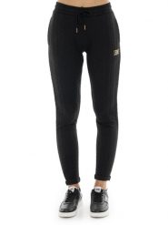 Bluza z sznurek regulacyjny na co dzień na siłownię. Czarne bluzy LEONE 1947 APPAREL, s, bez wzorów, bez ramiączek, bez kaptura. Za 303.12 zł.