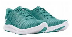 Buty do biegania damskie Under Armour Charged Speed Swift. Zielone buty do biegania Under Armour, bez wzorów, z materiału, bez zapięcia, do biegania. Za 261.99 zł.