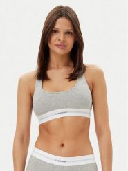 Calvin Klein Underwear Biustonosz top LV00QF8018 Szary. Szare biustonosze Calvin Klein Underwear, m, bez wzorów, z bawełny, bez kołnierzyka, bez ramiączek. Za 109.99 zł.