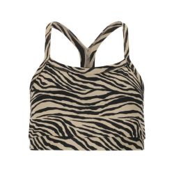 Biustonosz dla kobiet Athlecia Larissa. Brązowe biustonosze sportowe Athlecia, bez wzorów, na fitness i siłownię. Za 181.00 zł.