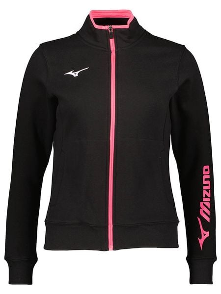 Mizuno Bluza "Team" w kolorze czarnym rozmiar: S. Czarne bluzy Mizuno, s, bez wzorów, bez kaptura. Za 87.61 zł.
